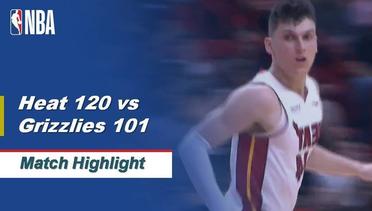 NBA I Cuplikan Pertandingan : Heat 120 vs Grizzlies 101