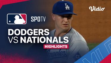 Los Angeles Dodgers vs Washington Nationals - Highlights | MLB 2024