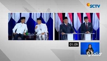 Jokowi Pamer Program "Mekar", Sementara Sandiaga Tetap Andalkan "OK OCE" - Debat Capres 2019