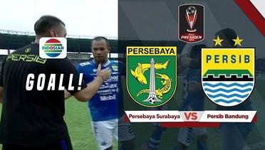 PERSIB..GOAALLL!! Erwin Ramdhani-Persib Bobol Gawang Abdul Rohim-Persebaya. 1-0 untuk Persib | Piala Presiden 2019
