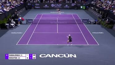 Semifinal: Aryna Sabalenka vs Iga Swiatek - Highlights | WTA Finals Cancun 2023