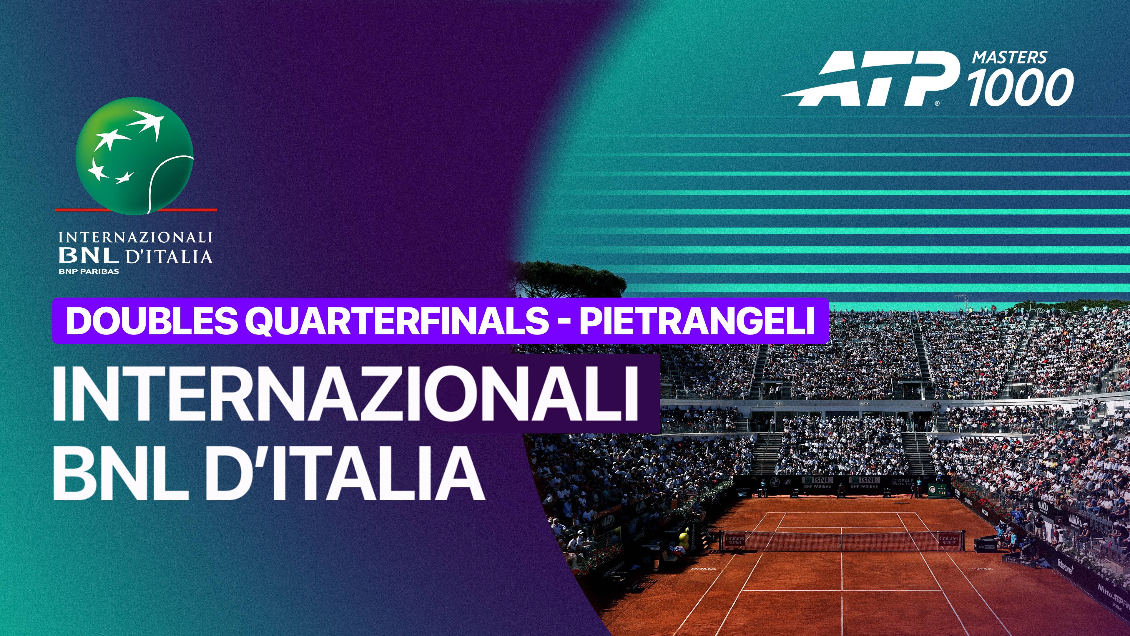 Sadio Doumbia/Fabien Reboul vs Marcel Granollers/Horacio Zeballos - Quarterfinals (Supertennis Arena) | ATP 1000: Internazionali BNL d'Italia 2026