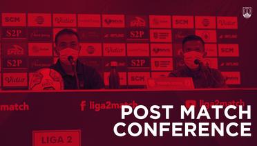Post Match Press Conference PERSIS vs PSCS