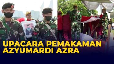 Upacara Pemakaman Ketua Dewan Pers, Azyumardi Azra Digelar Secara Militer di TMP Kalibata
