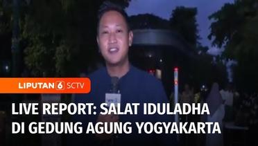 Live Report: Pelaksanaan Salat Iduladha di Yogyakarta bersama Presiden Jokowi | Liputan 6