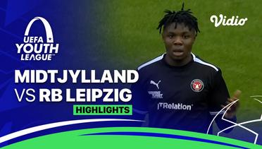 Midtjylland vs RB Leipzig - Highlights | UEFA Youth League 2023/24