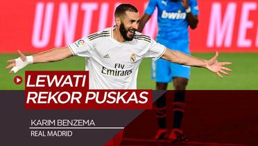 Karim Benzema Lewati Rekor Gol Ferenc Puskas, Namun Masih Jauh dari Cristiano Ronaldo di Real Madrid