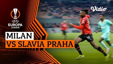 Milan vs Slavia Praha - Mini Match | UEFA Europa League 2023/24