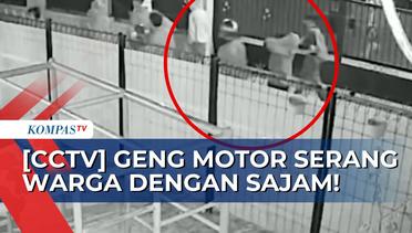 20 Pelaku Masih Jadi Buron, Geng Motor Serang Warga Bandung dengan Senjata Tajam!