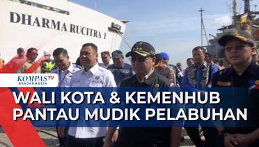 Wali Kota Banjarmasin dan Jajaran Kemenhub RI Pantau Arus Mudik di Pelabuhan Trisakti