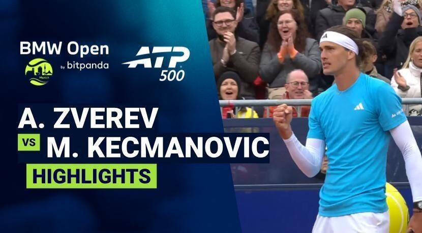 Alexander Zverev vs Miomir Kecmanovic - Round 1 | ATP 500: BMW Open 2026