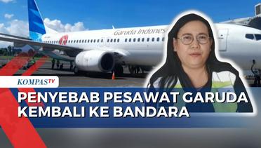 Mesin Kanan Mati, Pesawat Garuda Kembali ke Bandara Samratulangi Manado Setelah 30 Menit Terbang