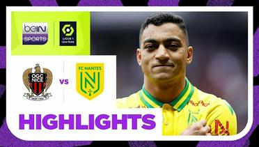 Nice vs Nantes - Highlights | Ligue 1 2023/2024