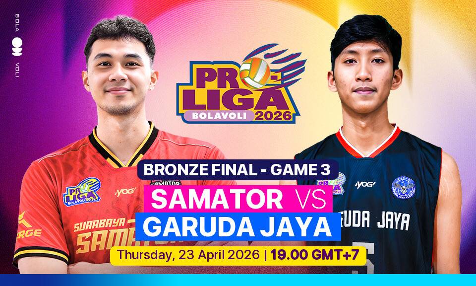 Game 3 - Surabaya Samator vs Garuda Jaya