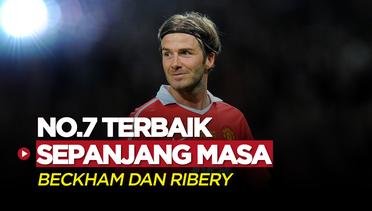 Termasuk David Beckham dan Franck Ribery, Berikut Ini 5 Pemain dengan Nomor Punggung 7 Terbaik