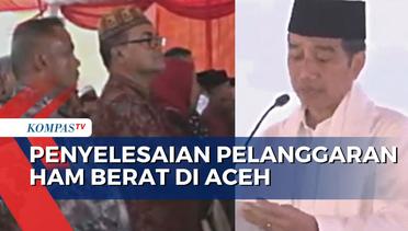 Presiden Jokowi Memulai Penyelesaian Pelanggaran HAM Berat di Aceh