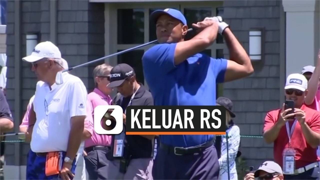 Akhirnya Tiger Woods Keluar Rumah Sakit Usai Kecelakaan Mobil Vidio 