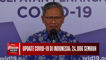 Update Covid-19 di Indonesia: 24.806 Sembuh