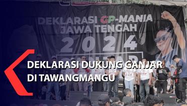 GP Mania Jateng Deklarasi Dukung Ganjar di Tawangmangu