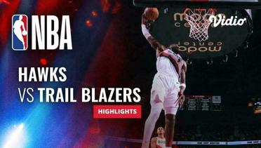Atlanta Hawks vs Portland Trail Blazers - Highlights | NBA Regular Season 2023/24