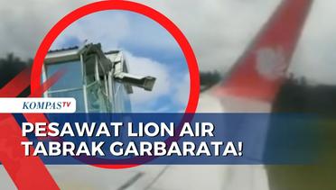 Pesawat Lion Air JT-0797 Rute Merauke-Jayapura Tabrak Garbarata Bandara Mopah Merauke!