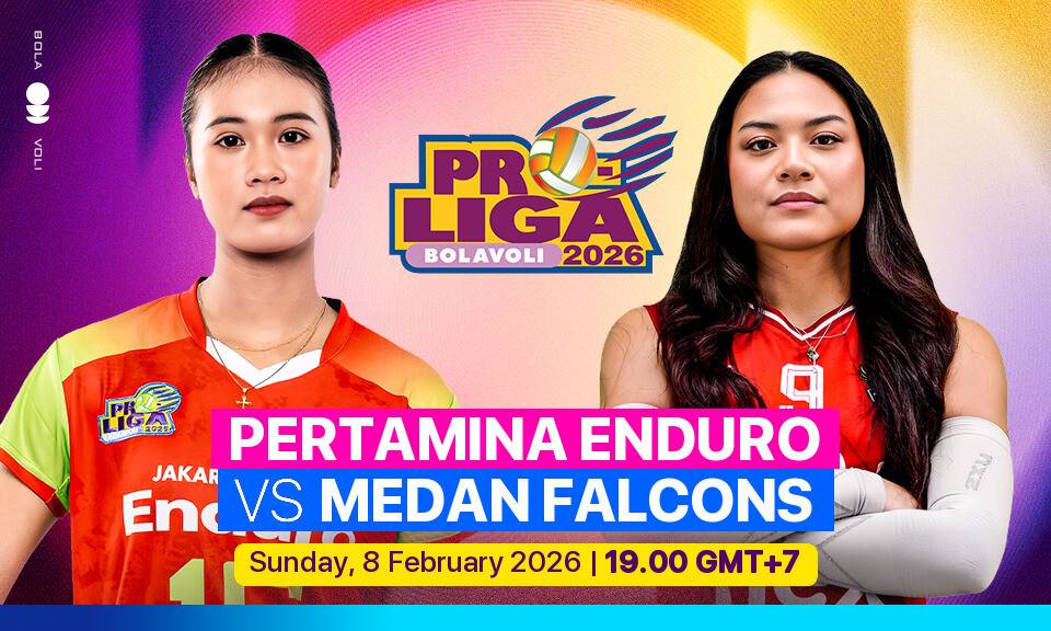 Pertamina Enduro vs Medan Falcons