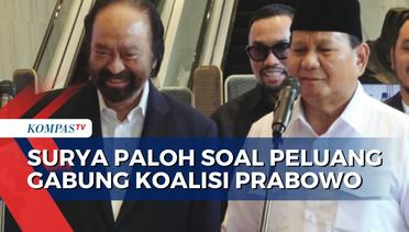 Saat Bertemu Prabowo, Surya Paloh Singgung Peluang Gabung Koalisi
