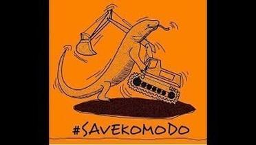 #SaveKomodo Menggema, Masyarakat Gelar Petisi Tolak Pembangunan Jurassic Park di Pulau Komodo