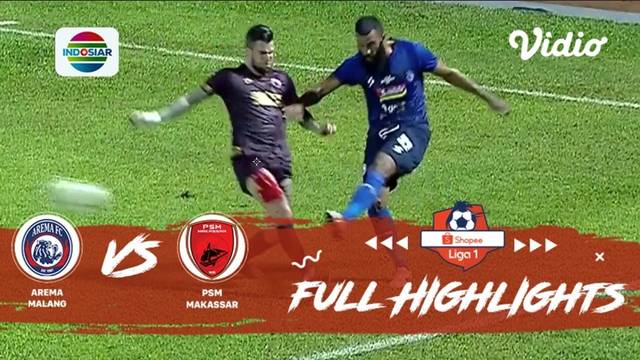 Arema Malang (2) vs (0) PSM Makassar - Full Highlight | Shopee Liga 1