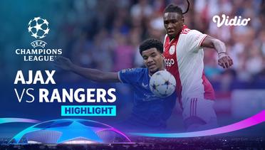 Highlights - Ajax vs Rangers | UEFA Champions League 2022/23