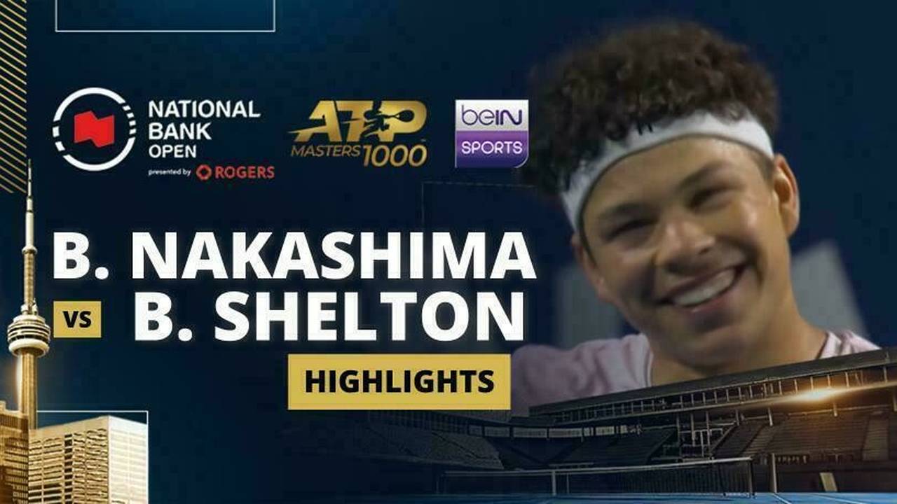 B. Nakashima vs B. Shelton - Highlights | ATP National Bank Open ...