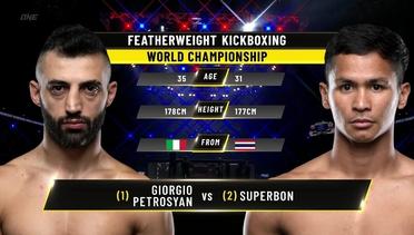 Giorgio Petrosyan vs. Superbon | ONE Championship Full Fight