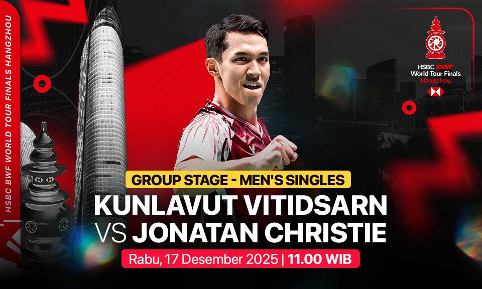 Kunlavut Vitidsarn vs Jonatan Christie