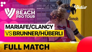 Full Match | Round 3 - Court 2: Mariafe/Clancy (AUS) vs Brunner/Huberli (SUI) | Beach Pro Tour Elite16 Uberlandia, Brazil 2023\