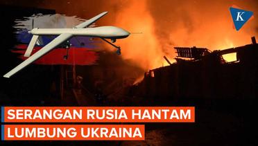 Penampakan Lumbung Jagung Ukraina Usai Dibombardir Rusia
