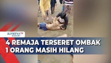 4 Remaja Terseret Ombak Pantai Prigi Trenggalek, 1 Orang Masih Hilang