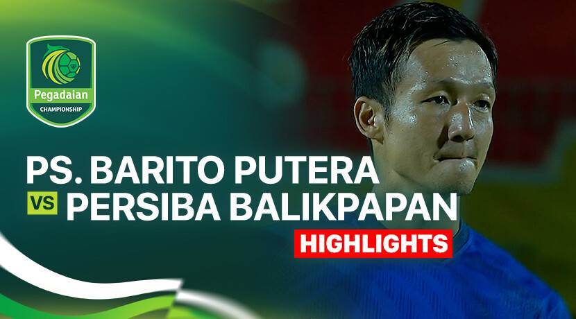 PS Barito Putera vs Persiba Balikpapan