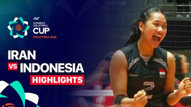 Iran vs Indonesia - Highlight | AVC Women's Cup 2026