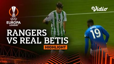 Rangers vs Real Betis - Highlights | UEFA Europa League 2023/24