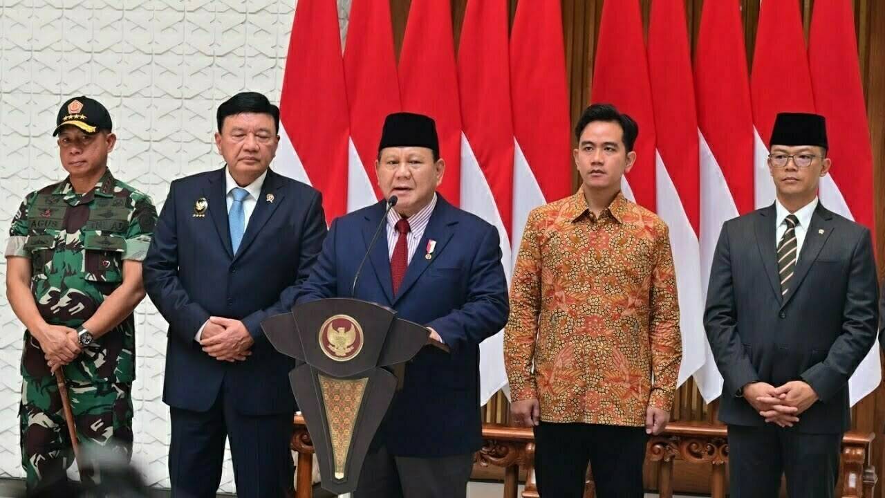Keterangan Pers Presiden Prabowo Pangkalan Tni Au Halim Perdanakusuma