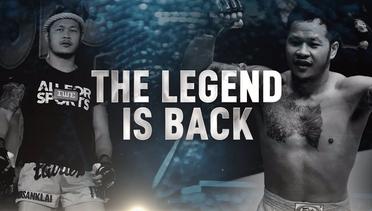 Muay Thai Legend Yodsanklai IWE Fairtex Is Back | ONE Official Trailer