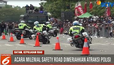 Kemeriahan Acara Milenial Road Safety Festival di Batam dan Jember - Liputan 6 Pagi