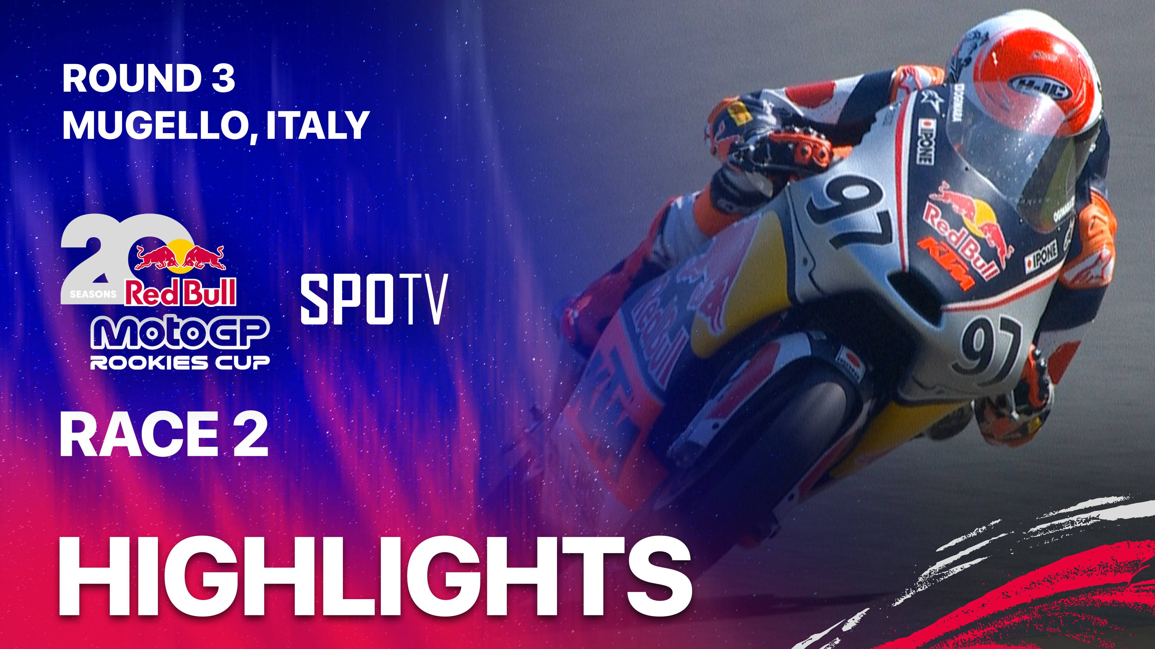 Race 2 - Red Bull MotoGP Rookies Cup 2026 Round 3: Mugello
