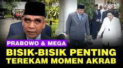 Dibongkar Muzani, Prabowo dan Megawati Akrab Saling Berbisik di Hari Pancasila