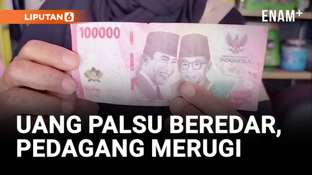 Waspada! Uang Palsu Marak Beredar saat Lebaran!