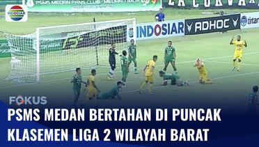 PSMS Medan Puncaki Klasemen Wilayah Barat Usai Menang 1-0 Lawan Semen Padang | Fokus