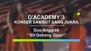 Duo Anggrek - Sir Gobang Gosir (Konser Sambut Sang Juara D'Academy 3)