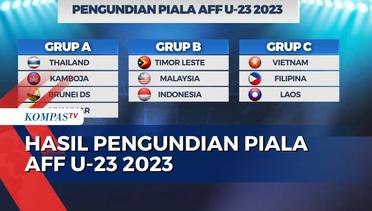 Indonesia Akan Hadapi Malaysia dan Timor Leste di Laga Grup Piala AFF U23 2023