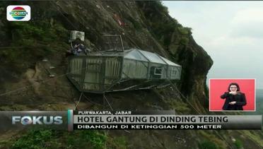 Intip Suasana Skylodge, Hotel Gantung Pertama di Indonesia - Fokus Sore