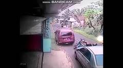 10 Kejadian Kecelakaan Di Jalan Yang Terekam CCTV